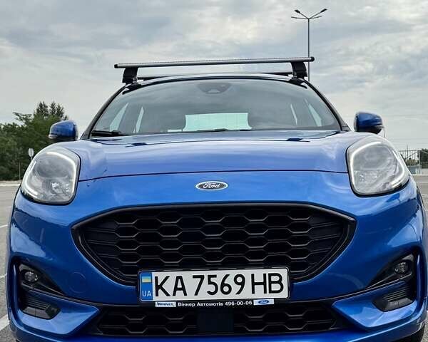 Синий Форд Пума, объемом двигателя 1 л и пробегом 43 тыс. км за 18999 $, фото 1 на Automoto.ua