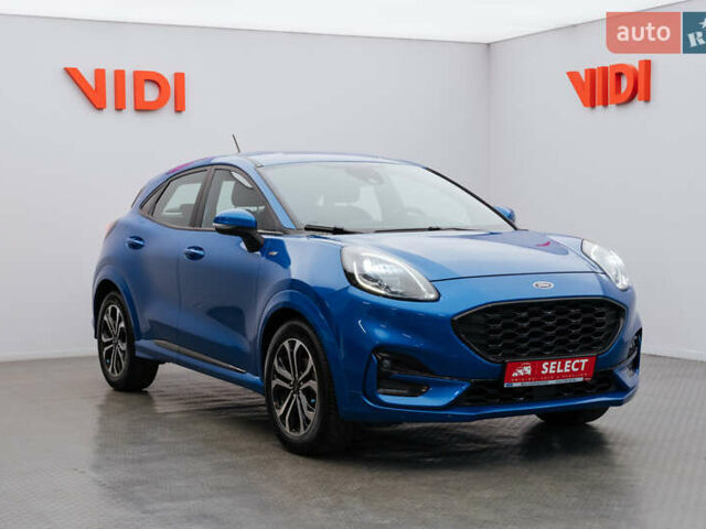 Синий Форд Пума, объемом двигателя 1 л и пробегом 72 тыс. км за 18276 $, фото 10 на Automoto.ua