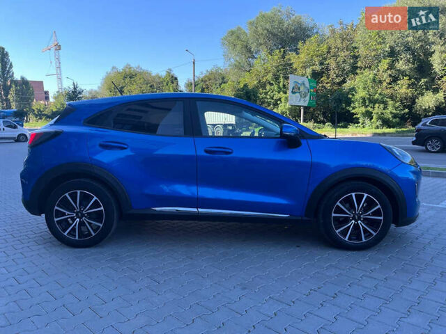Синій Форд Пума, об'ємом двигуна 1 л та пробігом 30 тис. км за 18900 $, фото 9 на Automoto.ua