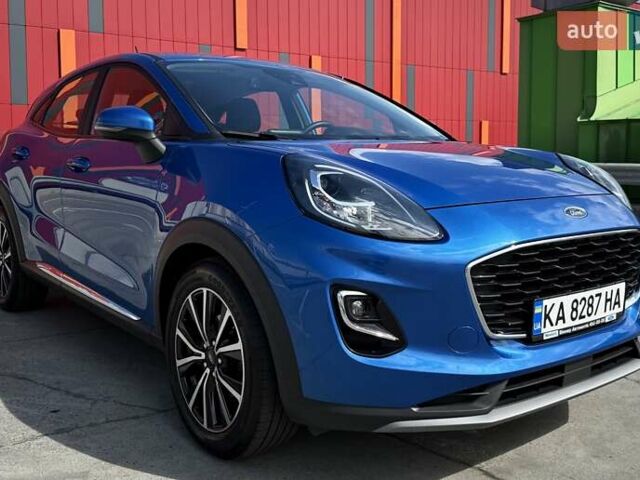 Синий Форд Пума, объемом двигателя 1 л и пробегом 35 тыс. км за 17800 $, фото 3 на Automoto.ua