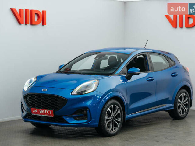 Синий Форд Пума, объемом двигателя 1 л и пробегом 39 тыс. км за 18632 $, фото 8 на Automoto.ua