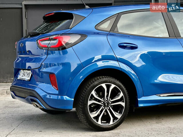 Синий Форд Пума, объемом двигателя 1 л и пробегом 44 тыс. км за 17500 $, фото 11 на Automoto.ua