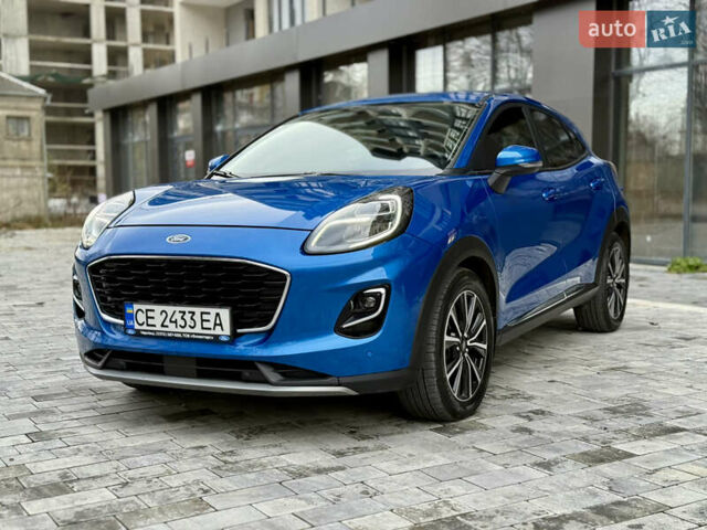 Синий Форд Пума, объемом двигателя 1 л и пробегом 43 тыс. км за 18600 $, фото 10 на Automoto.ua