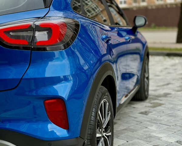 Синий Форд Пума, объемом двигателя 1 л и пробегом 43 тыс. км за 18600 $, фото 16 на Automoto.ua