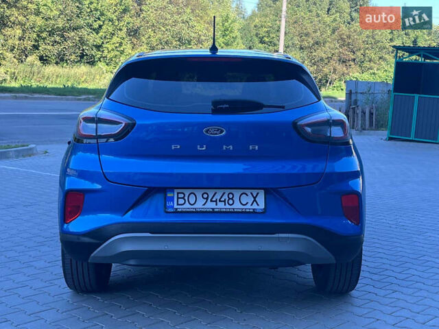 Синій Форд Пума, об'ємом двигуна 1 л та пробігом 30 тис. км за 18900 $, фото 6 на Automoto.ua