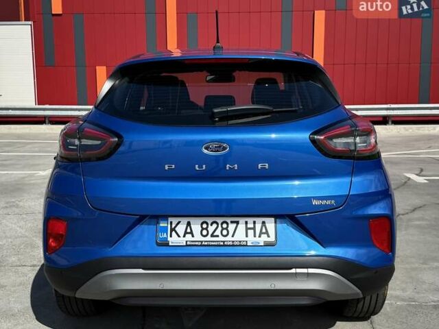 Синий Форд Пума, объемом двигателя 1 л и пробегом 35 тыс. км за 17900 $, фото 8 на Automoto.ua