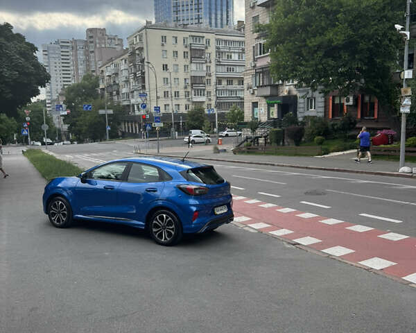 Синий Форд Пума, объемом двигателя 1 л и пробегом 65 тыс. км за 19000 $, фото 23 на Automoto.ua