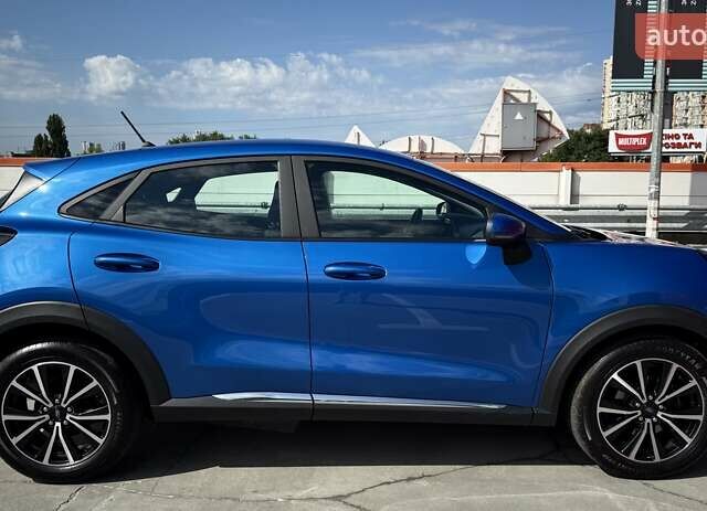 Синий Форд Пума, объемом двигателя 1 л и пробегом 35 тыс. км за 17900 $, фото 6 на Automoto.ua