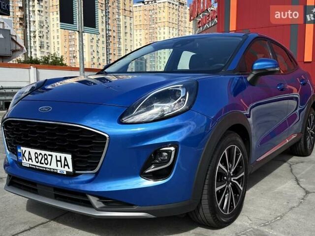 Синий Форд Пума, объемом двигателя 1 л и пробегом 35 тыс. км за 17900 $, фото 1 на Automoto.ua