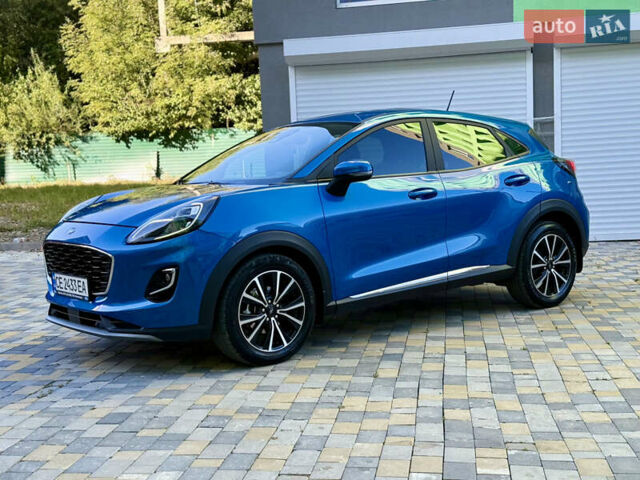 Синий Форд Пума, объемом двигателя 1 л и пробегом 42 тыс. км за 18600 $, фото 15 на Automoto.ua