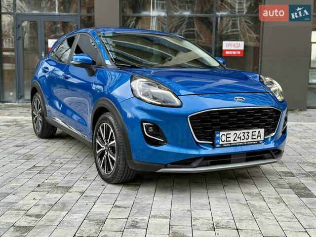 Синий Форд Пума, объемом двигателя 1 л и пробегом 43 тыс. км за 18600 $, фото 7 на Automoto.ua