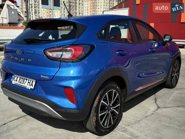 Синий Форд Пума, объемом двигателя 1 л и пробегом 35 тыс. км за 17900 $, фото 7 на Automoto.ua