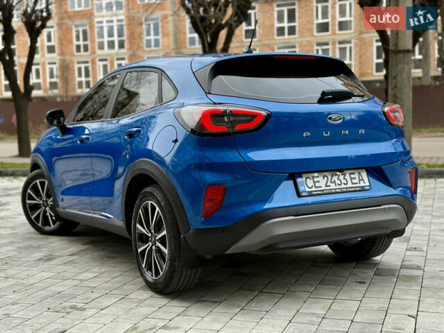 Синий Форд Пума, объемом двигателя 1 л и пробегом 43 тыс. км за 18600 $, фото 22 на Automoto.ua