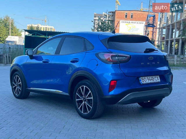 Синій Форд Пума, об'ємом двигуна 1 л та пробігом 30 тис. км за 18900 $, фото 4 на Automoto.ua