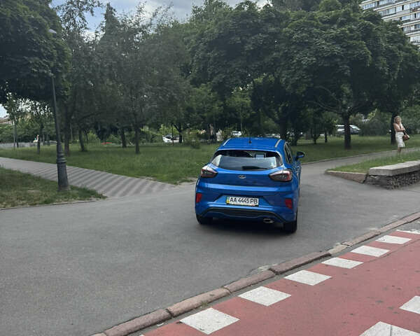 Синий Форд Пума, объемом двигателя 1 л и пробегом 65 тыс. км за 19000 $, фото 34 на Automoto.ua