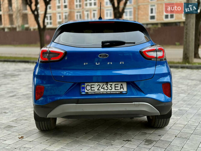 Синий Форд Пума, объемом двигателя 1 л и пробегом 43 тыс. км за 18600 $, фото 18 на Automoto.ua