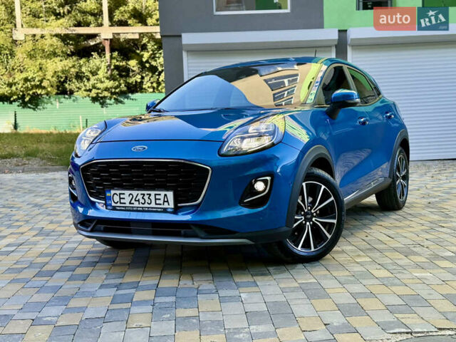 Синий Форд Пума, объемом двигателя 1 л и пробегом 42 тыс. км за 18600 $, фото 3 на Automoto.ua
