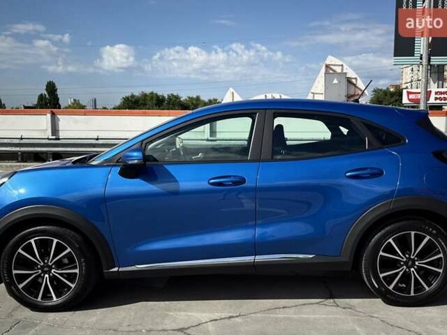 Синий Форд Пума, объемом двигателя 1 л и пробегом 35 тыс. км за 17900 $, фото 4 на Automoto.ua