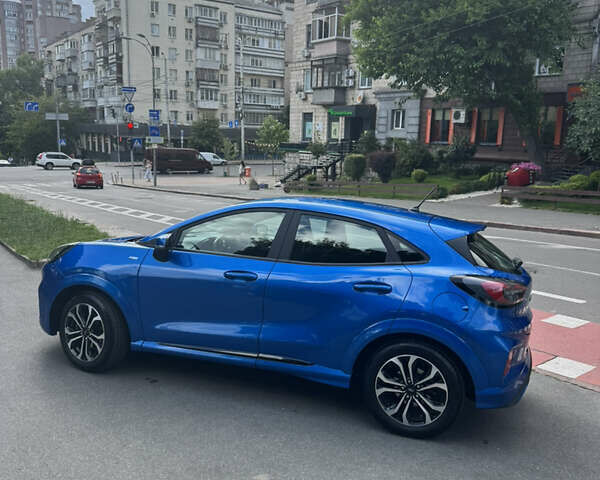 Синий Форд Пума, объемом двигателя 1 л и пробегом 65 тыс. км за 19000 $, фото 33 на Automoto.ua