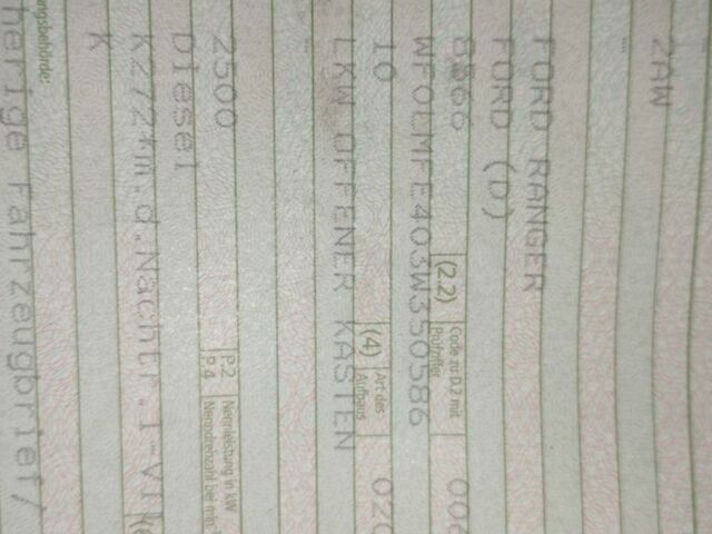 Чорний Форд Рейнджер, об'ємом двигуна 0 л та пробігом 190 тис. км за 4700 $, фото 12 на Automoto.ua