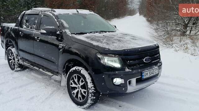 Черный Форд Рейнджер, объемом двигателя 3.2 л и пробегом 277 тыс. км за 24000 $, фото 1 на Automoto.ua