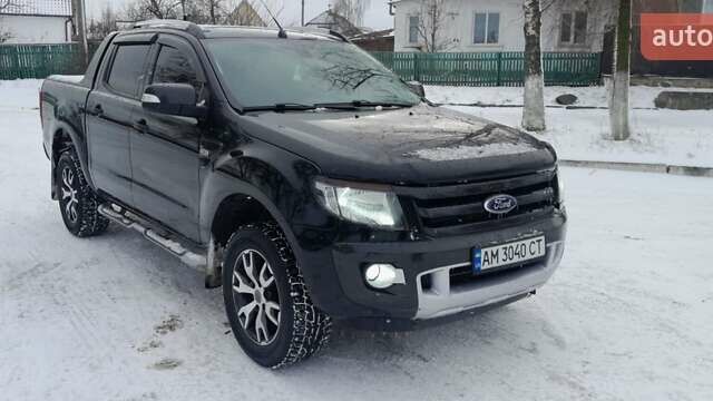 Черный Форд Рейнджер, объемом двигателя 3.2 л и пробегом 277 тыс. км за 24000 $, фото 2 на Automoto.ua