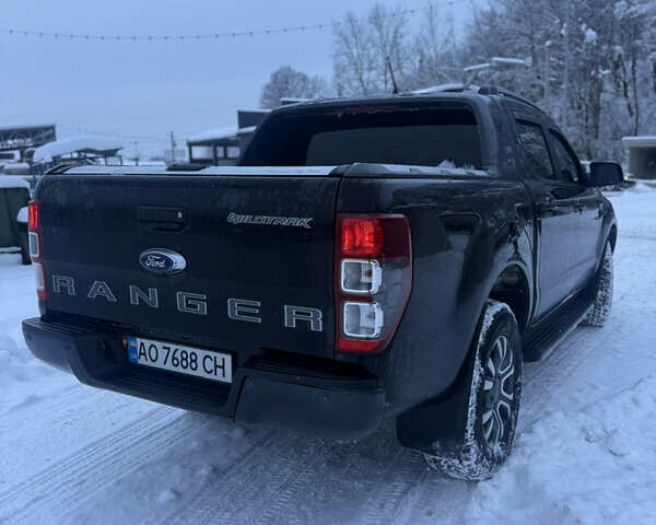 Черный Форд Рейнджер, объемом двигателя 2 л и пробегом 57 тыс. км за 35300 $, фото 3 на Automoto.ua