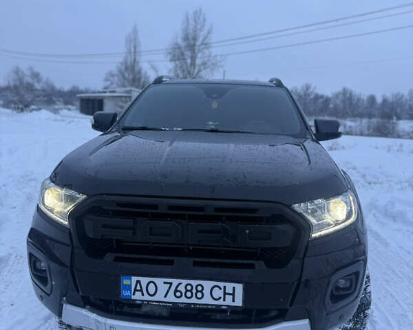 Черный Форд Рейнджер, объемом двигателя 2 л и пробегом 57 тыс. км за 35300 $, фото 2 на Automoto.ua