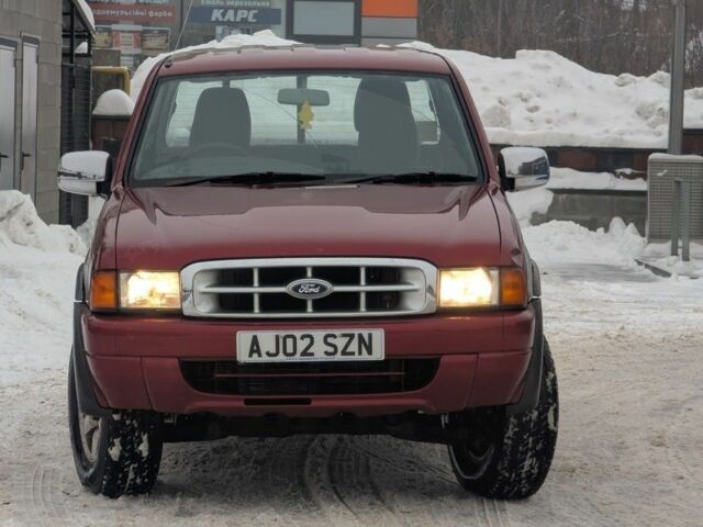Красный Форд Рейнджер, объемом двигателя 2.5 л и пробегом 210 тыс. км за 4627 $, фото 1 на Automoto.ua