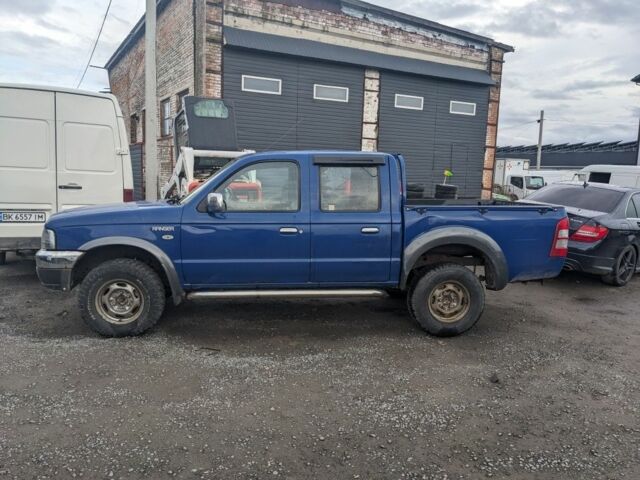 Синий Форд Рейнджер, объемом двигателя 2.5 л и пробегом 255 тыс. км за 4406 $, фото 6 на Automoto.ua