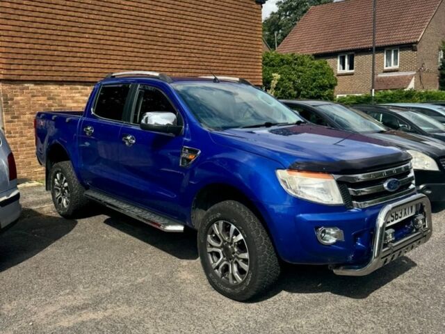 Синий Форд Рейнджер, объемом двигателя 2.2 л и пробегом 140 тыс. км за 9500 $, фото 1 на Automoto.ua