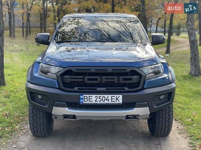 Форд Рейнджер 2020 в Николаеве на Automoto.ua Синий Форд Рейнджер, объемом двигателя 2 л и пробегом 123 тыс. км за 45800 $, фото 1 на Automoto.ua