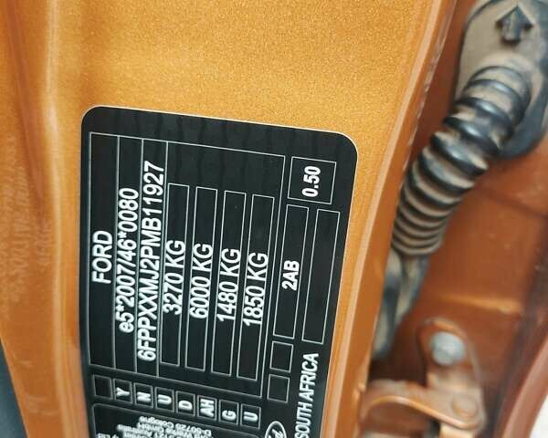 Оранжевый Форд Рейнджер, объемом двигателя 2 л и пробегом 37 тыс. км за 43000 $, фото 14 на Automoto.ua