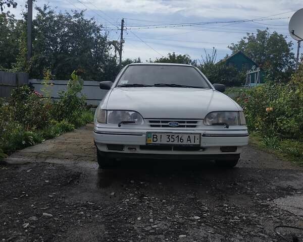 Белый Форд Скорпио, объемом двигателя 2.4 л и пробегом 300 тыс. км за 1600 $, фото 9 на Automoto.ua