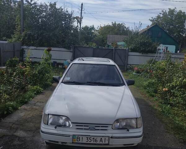 Белый Форд Скорпио, объемом двигателя 2.4 л и пробегом 300 тыс. км за 1600 $, фото 21 на Automoto.ua