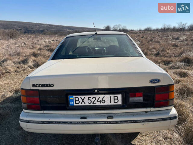Бежевый Форд Скорпио, объемом двигателя 2 л и пробегом 350 тыс. км за 1300 $, фото 7 на Automoto.ua