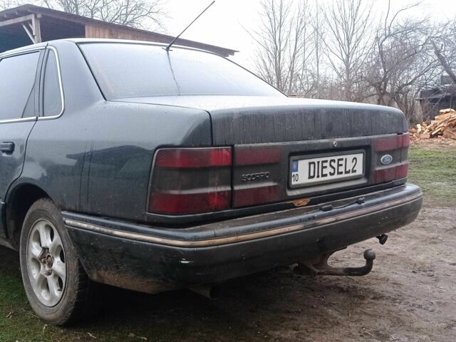 Черный Форд Скорпио, объемом двигателя 2.9 л и пробегом 200 тыс. км за 879 $, фото 1 на Automoto.ua