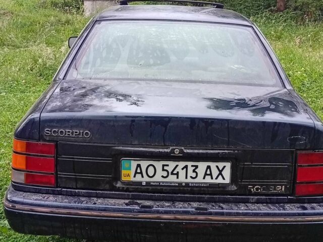 Форд Скорпио 1988 в Мукачеве на Automoto.ua Черный Форд Скорпио, объемом двигателя 2 л и пробегом 320 тыс. км за 951 $, фото 1 на Automoto.ua