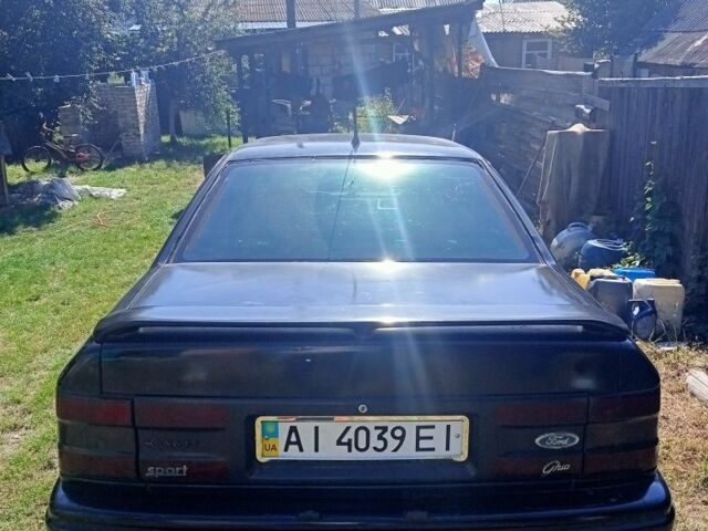 Черный Форд Скорпио, объемом двигателя 2.4 л и пробегом 320 тыс. км за 1550 $, фото 3 на Automoto.ua