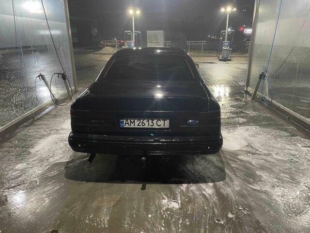 Черный Форд Скорпио, объемом двигателя 2 л и пробегом 200 тыс. км за 1550 $, фото 4 на Automoto.ua