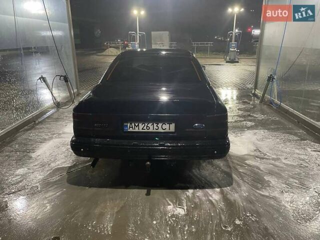 Черный Форд Скорпио, объемом двигателя 2 л и пробегом 200 тыс. км за 1550 $, фото 4 на Automoto.ua