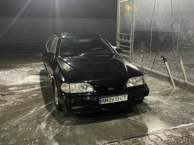 Черный Форд Скорпио, объемом двигателя 2 л и пробегом 200 тыс. км за 1550 $, фото 3 на Automoto.ua