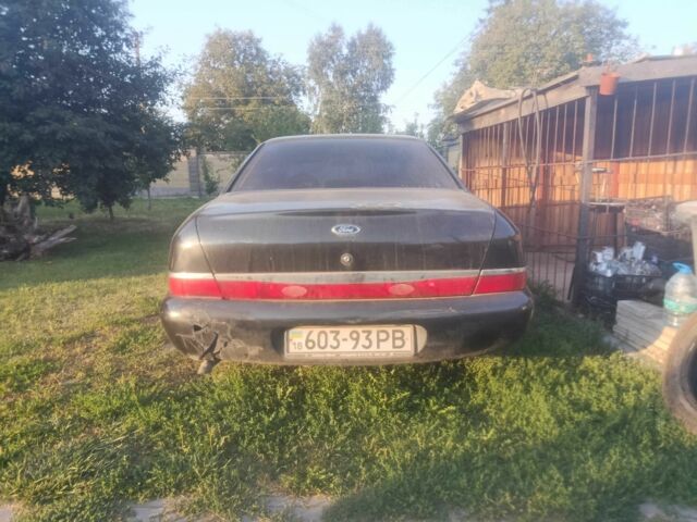 Черный Форд Скорпио, объемом двигателя 2 л и пробегом 265 тыс. км за 900 $, фото 3 на Automoto.ua