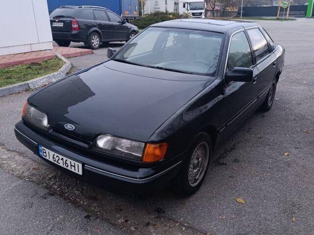 Черный Форд Скорпио, объемом двигателя 2 л и пробегом 140 тыс. км за 1600 $, фото 1 на Automoto.ua