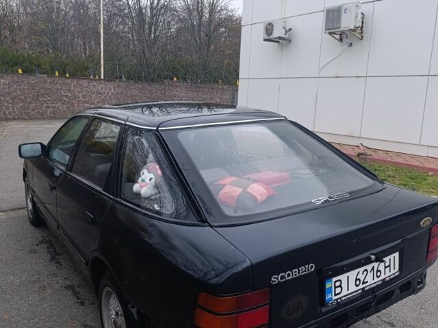 Черный Форд Скорпио, объемом двигателя 2 л и пробегом 140 тыс. км за 1600 $, фото 5 на Automoto.ua