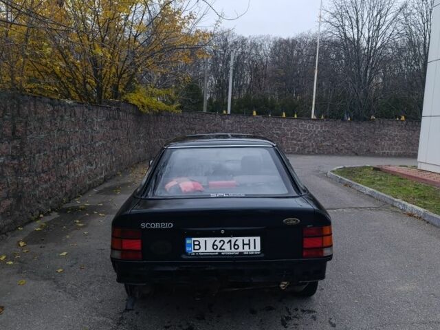 Черный Форд Скорпио, объемом двигателя 2 л и пробегом 140 тыс. км за 1600 $, фото 6 на Automoto.ua