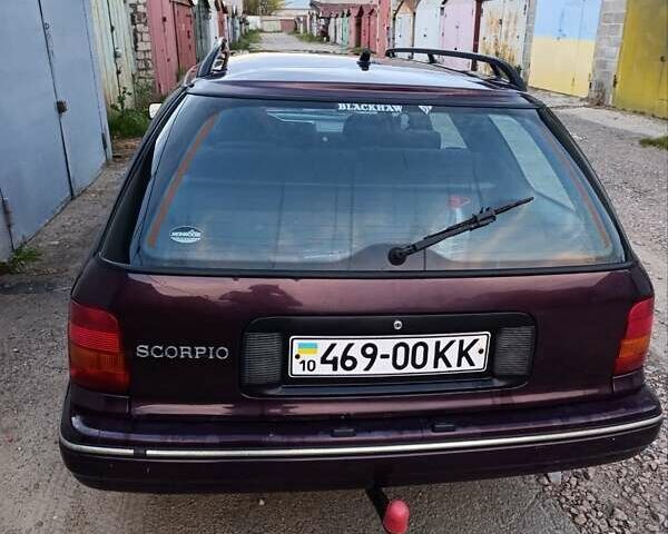 Форд Скорпіо 1994 у Броварах на Automoto.ua Фіолетовий Форд Скорпіо, об'ємом двигуна 2 л та пробігом 277 тис. км за 1700 $, фото 3 на Automoto.ua