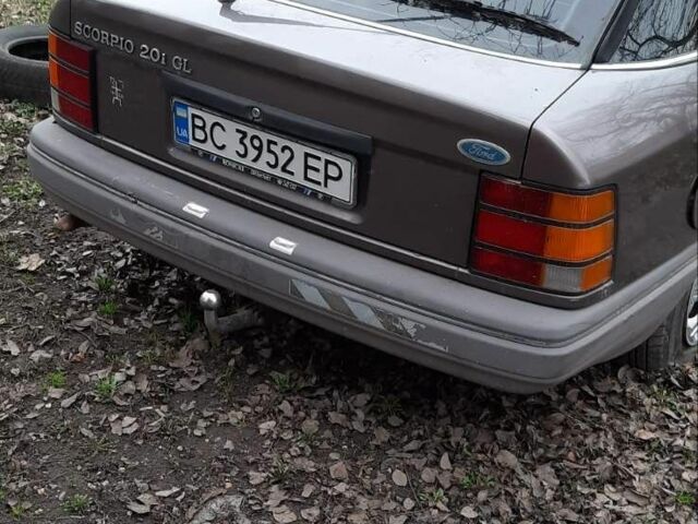 Коричневий Форд Скорпіо, об'ємом двигуна 2 л та пробігом 340 тис. км за 364 $, фото 3 на Automoto.ua