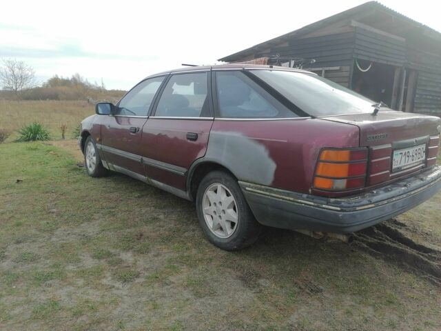 Красный Форд Скорпио, объемом двигателя 2.4 л и пробегом 3 тыс. км за 420 $, фото 2 на Automoto.ua