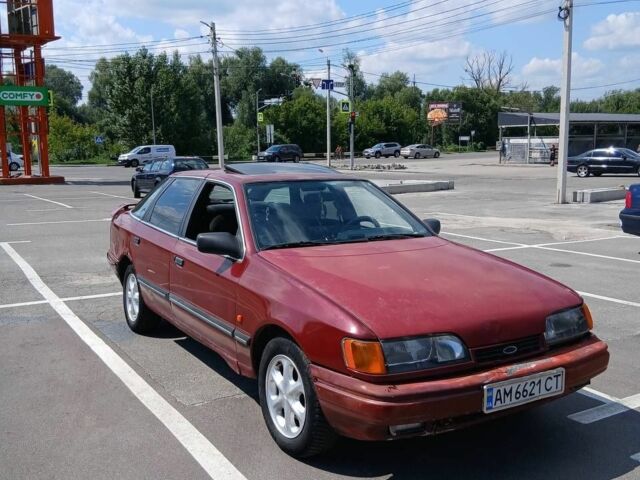 Червоний Форд Скорпіо, об'ємом двигуна 2 л та пробігом 121 тис. км за 450 $, фото 1 на Automoto.ua